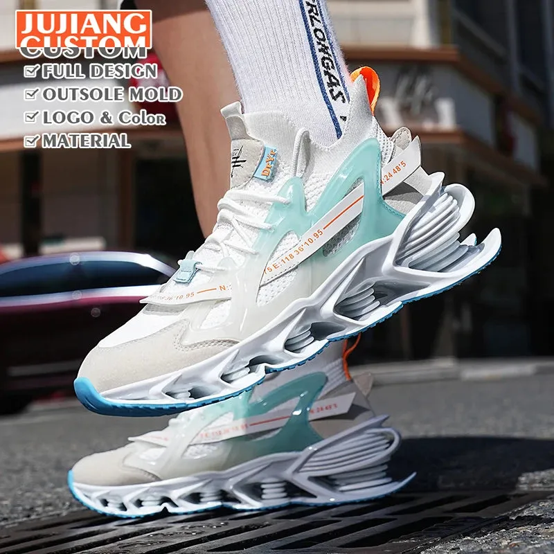 مجموعة اروين التجارية ARWEN&AJH GROUP  2024 European mens gym white joggers jogers casual walking man shoes custom logo sneakers men footwear stylus mesh causal shoe