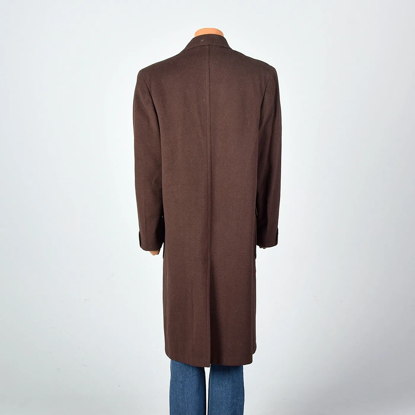 1950s Mens Brown Overcoat by Richman Brothers