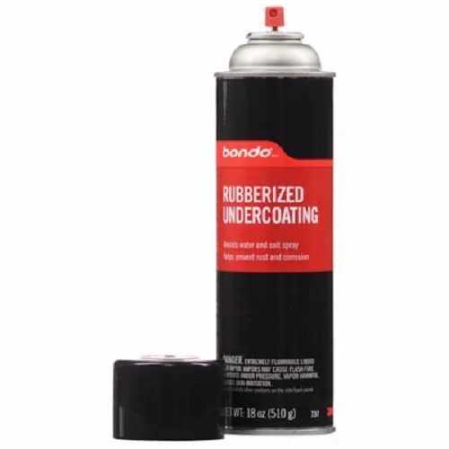 3M 737 18 oz Aerosol Can Of Black Bondo Rubberized Undercoating - Quantity of 5