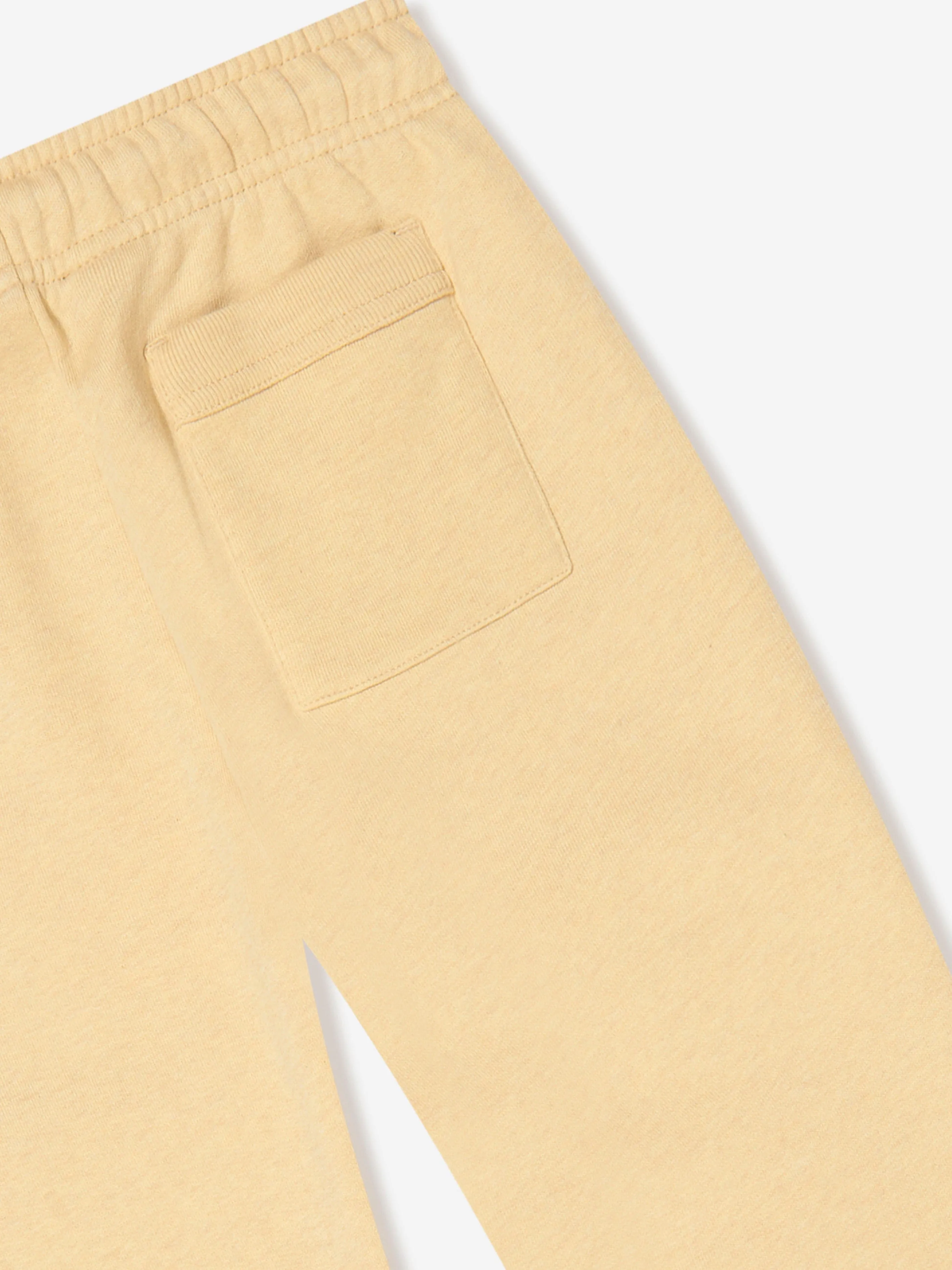 Acne Studios Kids Face Patch Joggers in Yellow