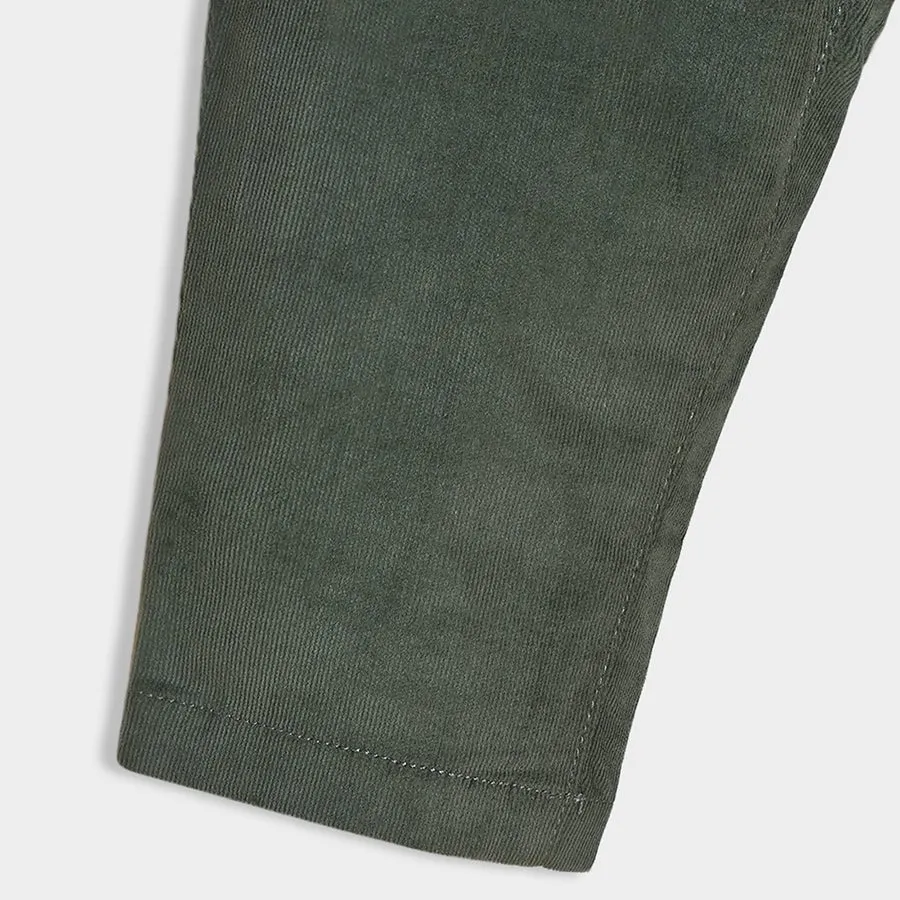 Adventure Corduroy Grass Trouser Green