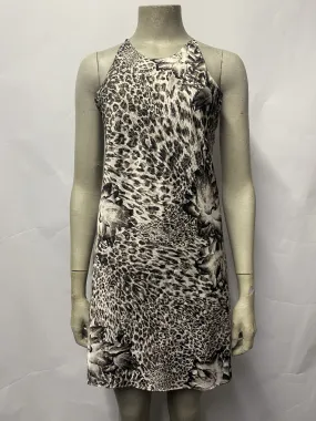 All Saints Leopard Cali Slip Dress XS