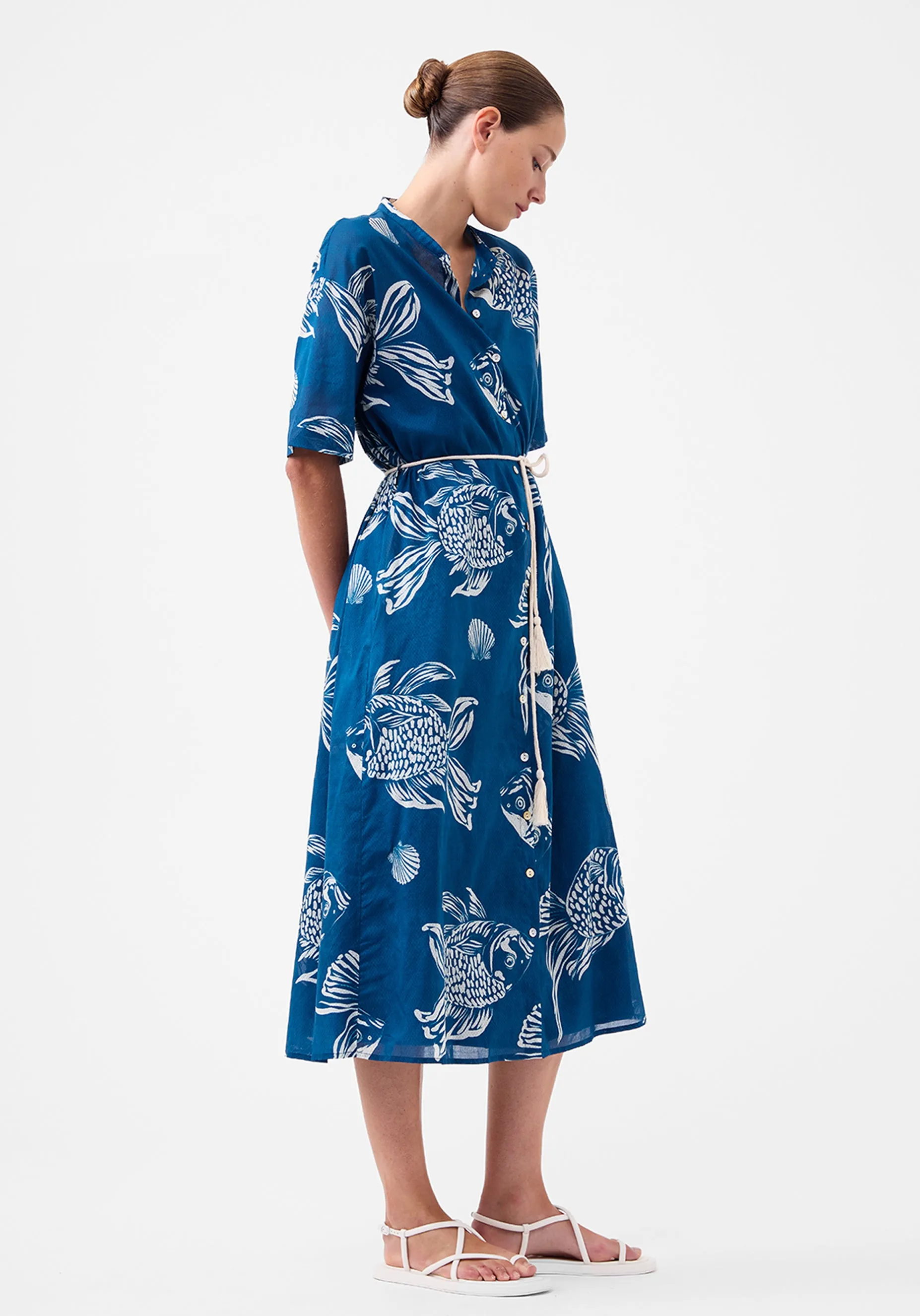 Alpheus Shirt Dress_Print