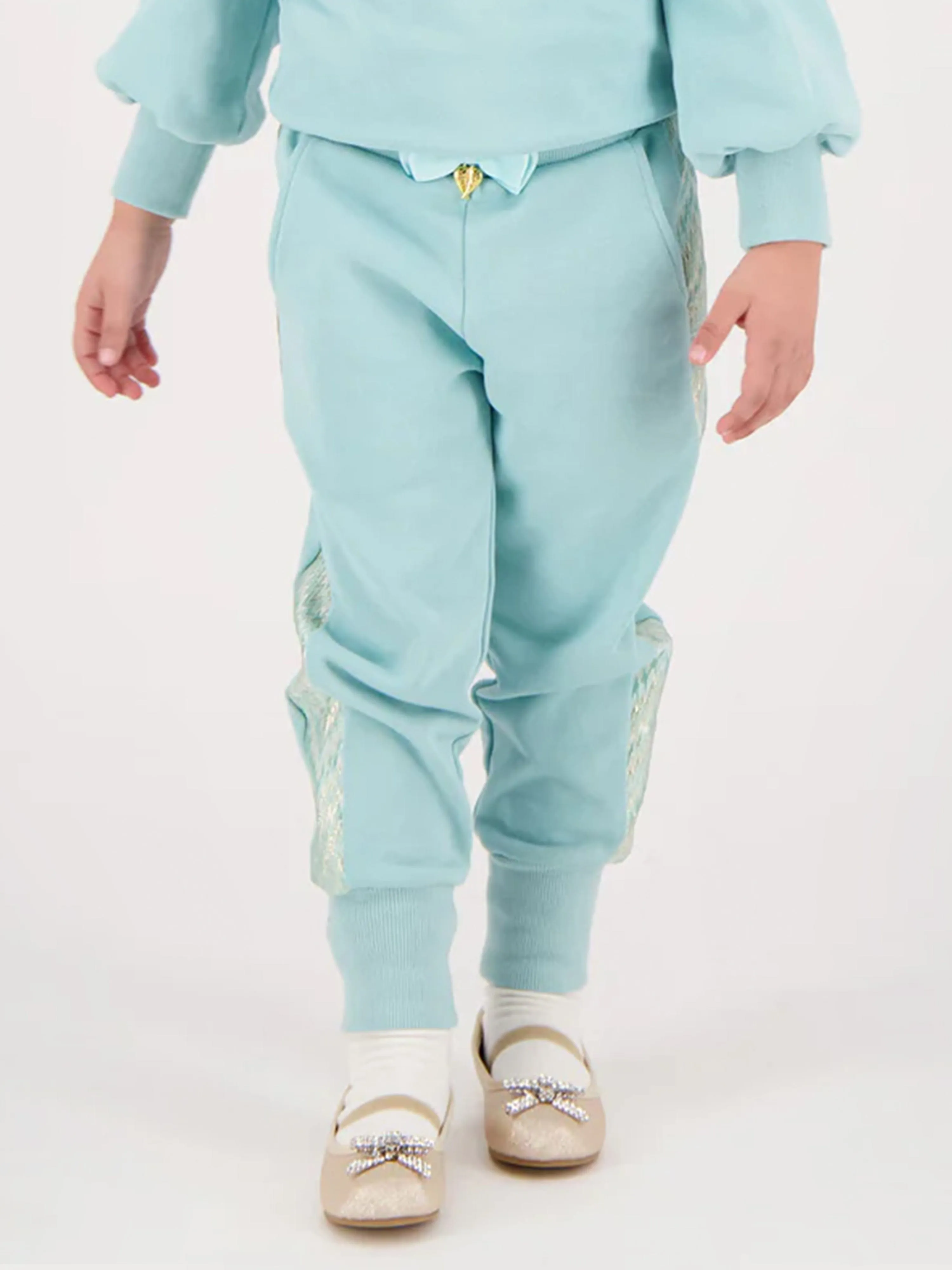 Angels Face Girls Posh Joggers in Blue