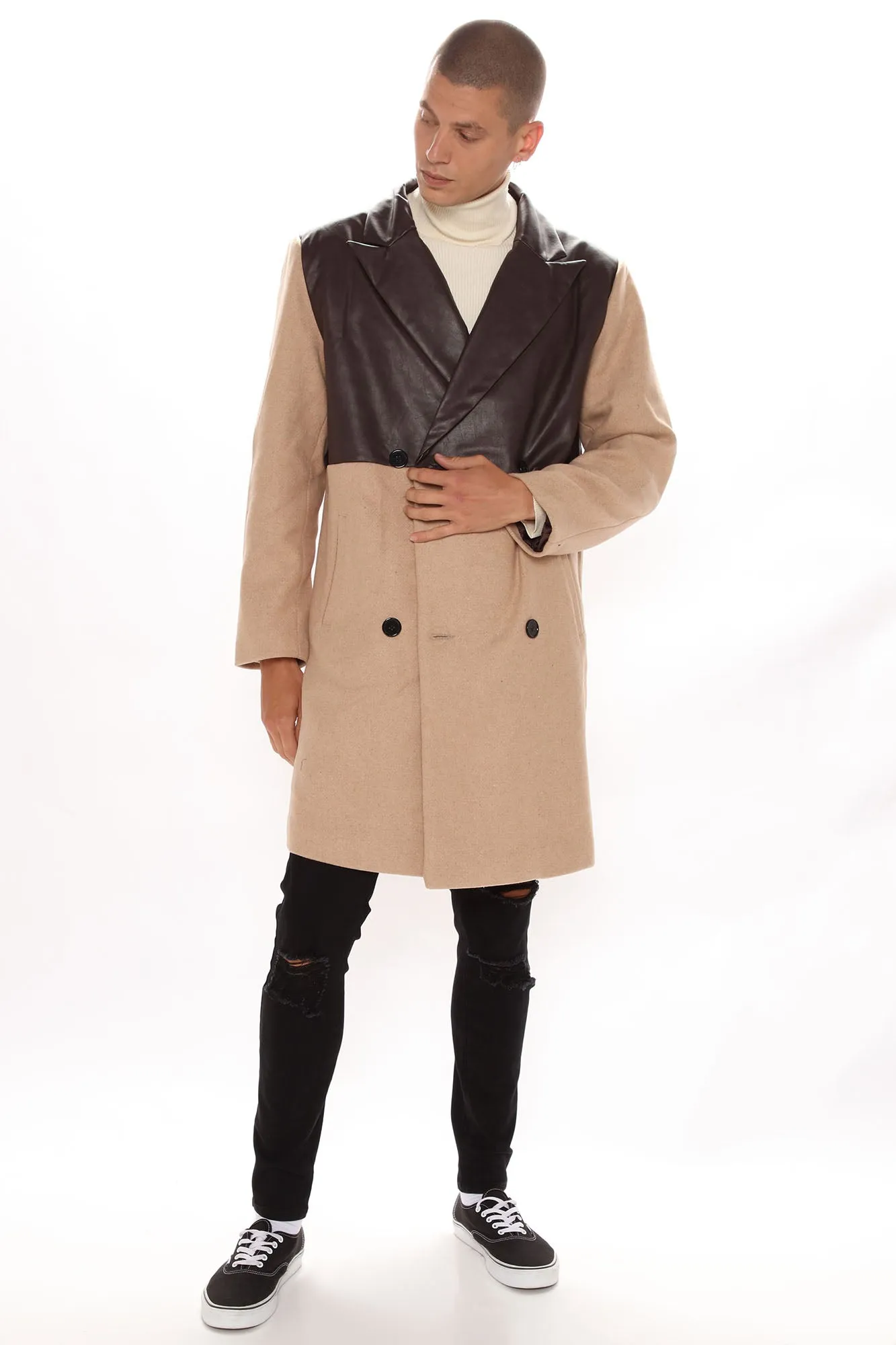 Apollo Overcoat - Tan