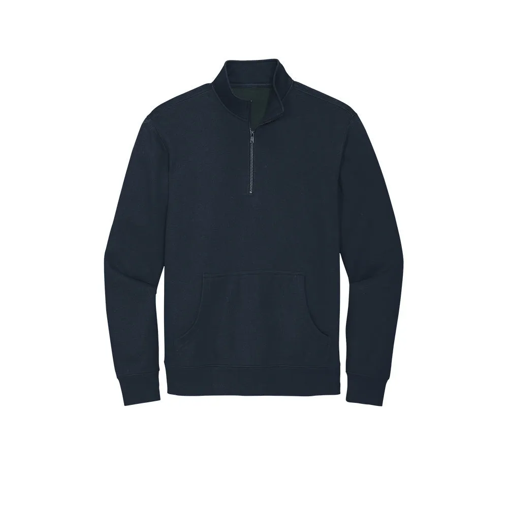 Bennett Monogram Quarter Zip Sweatshirt