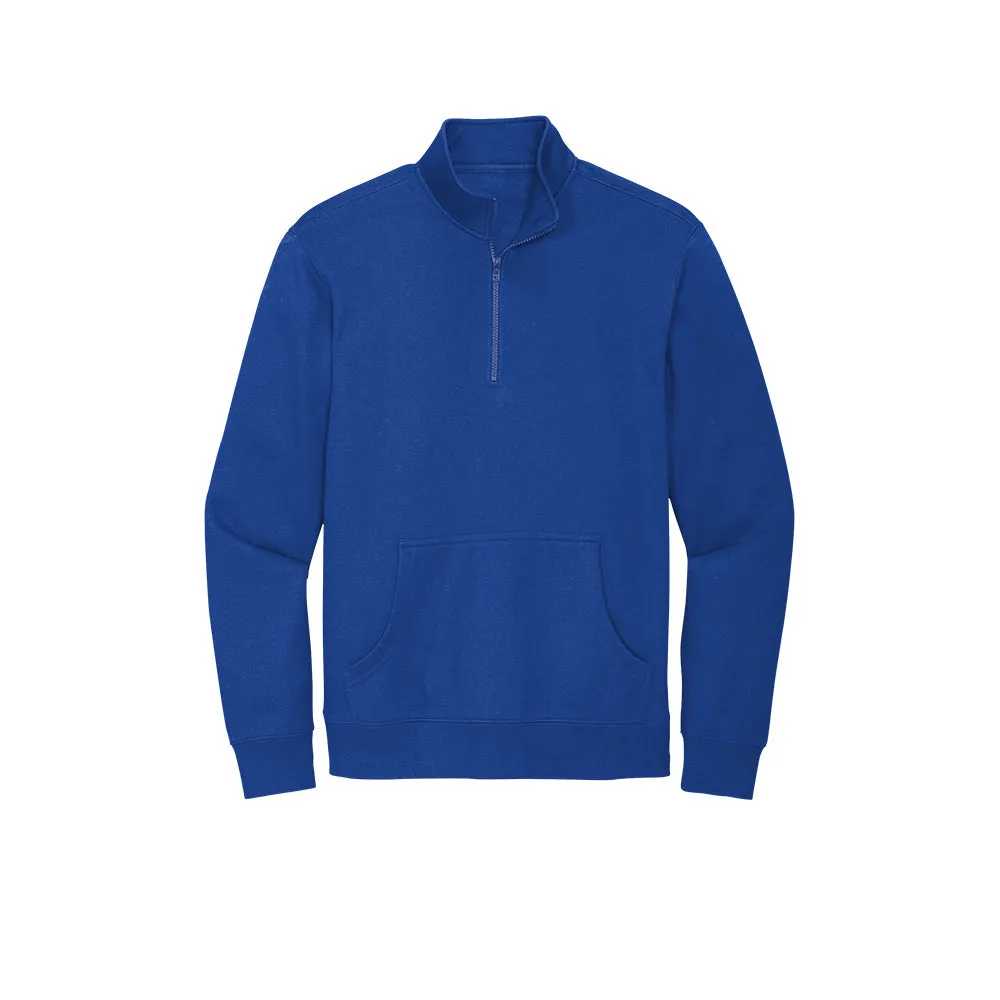 Bennett Monogram Quarter Zip Sweatshirt