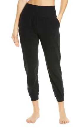 Beyond Yoga Women's Soft Slouchy Jogger Pants, Darkest Night, L