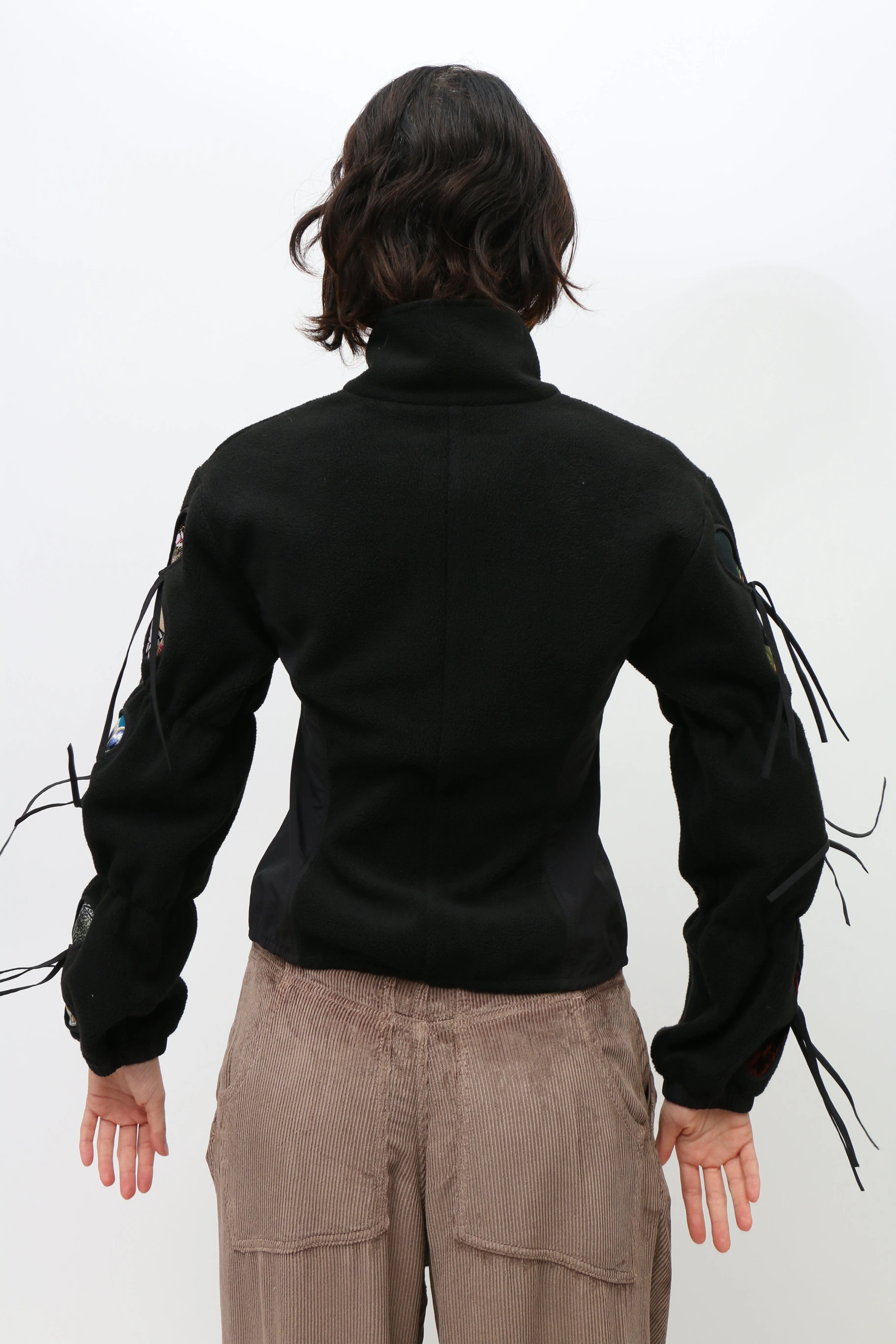 Black Bozor Zip Fleece