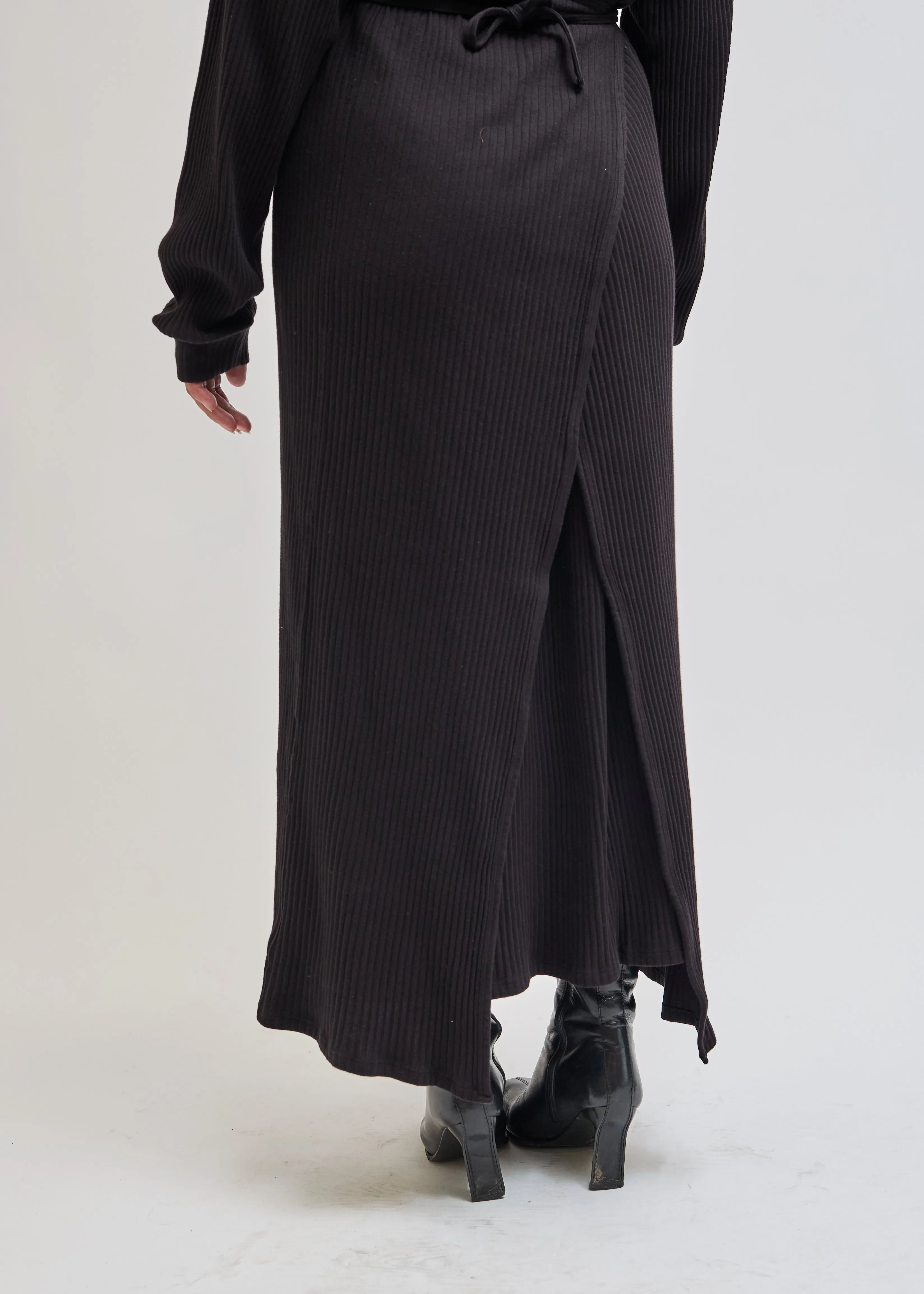 Black Shaw LS Kaftan