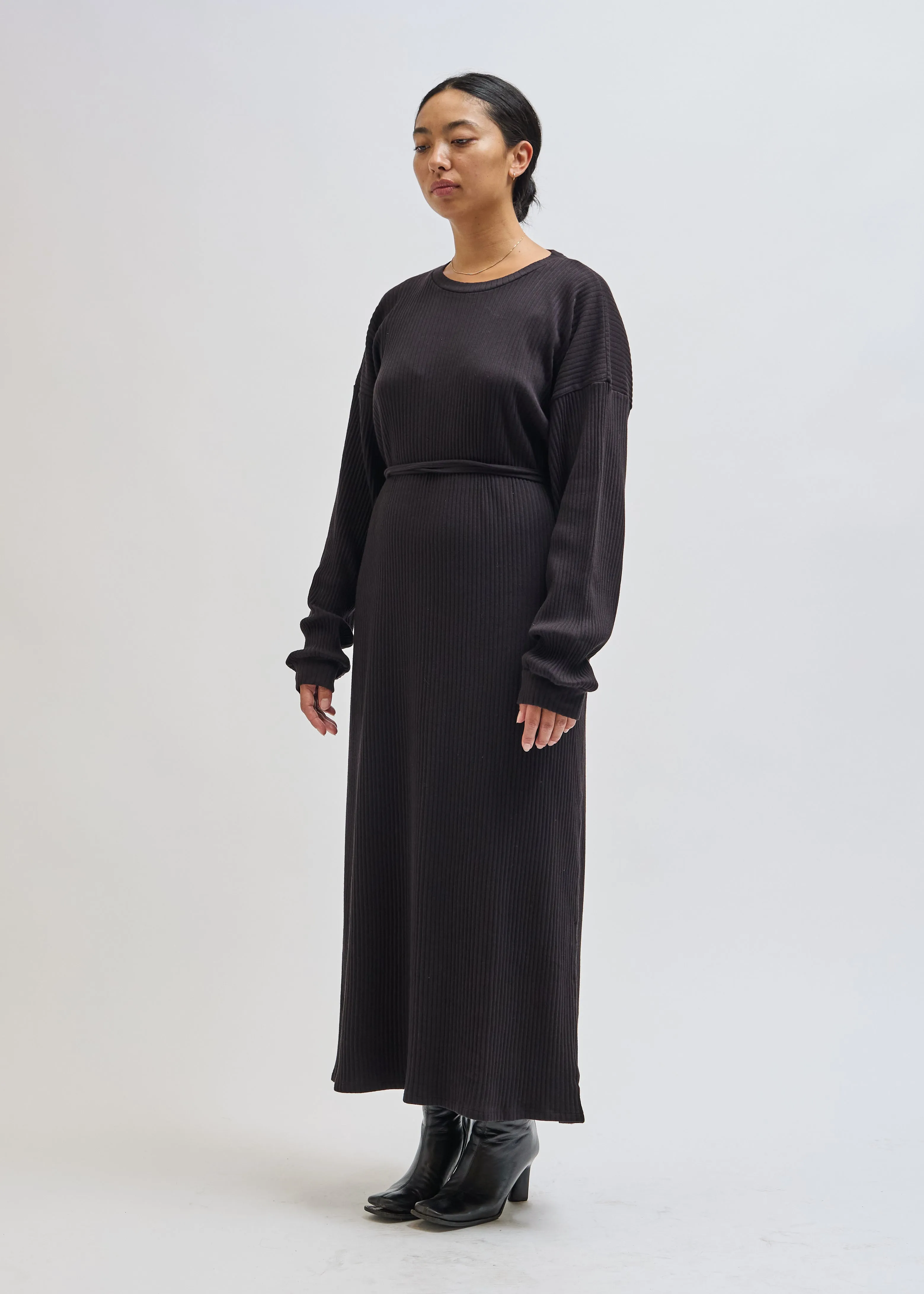 Black Shaw LS Kaftan