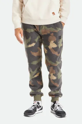 Blanket Fleece Jogger - Brushed Camo