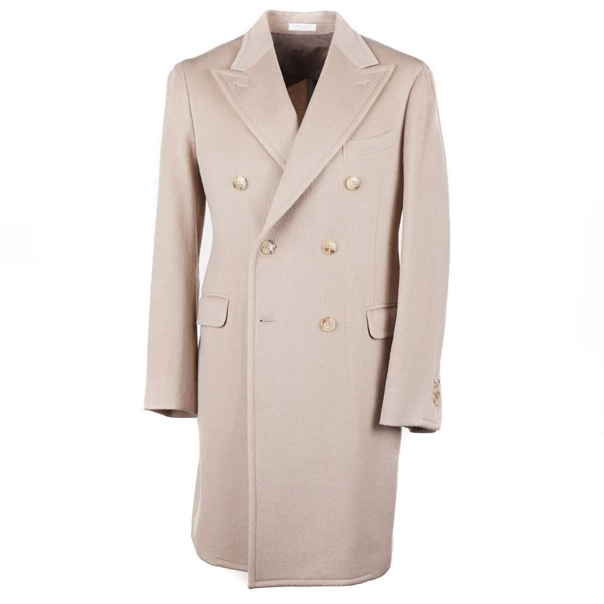 Boglioli Soft Brushed Wool Overcoat