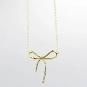 Bow Tie Necklace