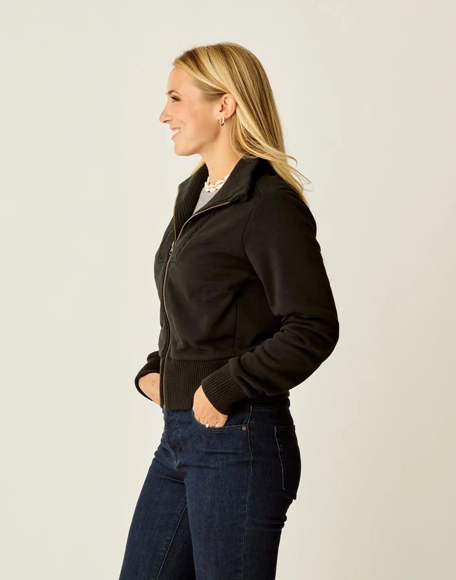 Briar Fleece Jacket: Black