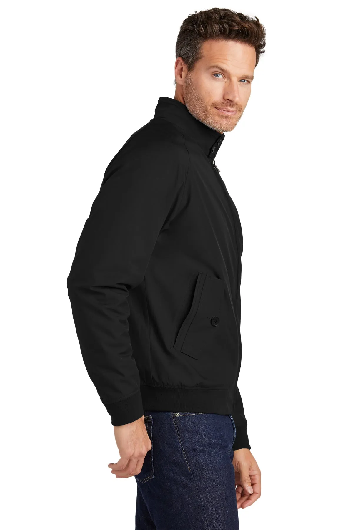 Brooks Brothers Bomber Jacket, Deep Black