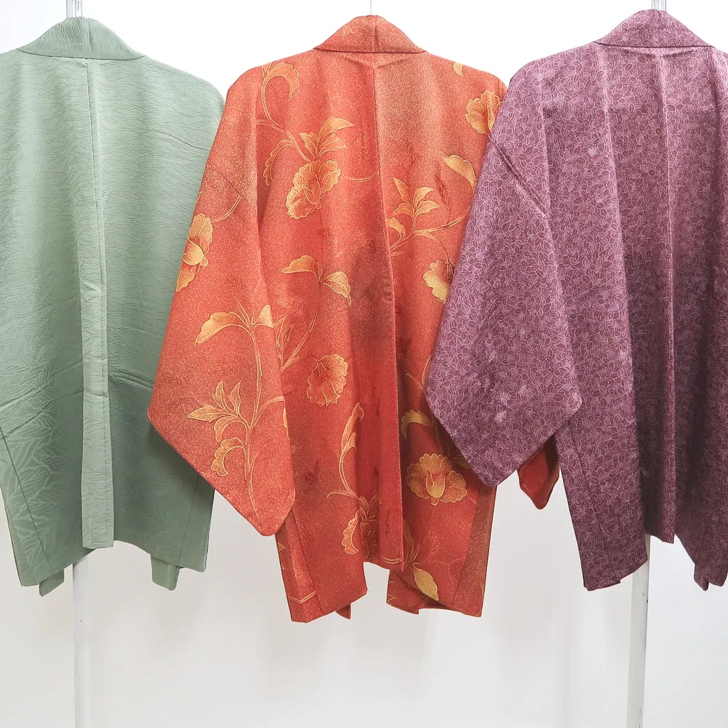 Bundle 15pcs Silk Haori Jacket Wholesale Bulk Free Shipping #633