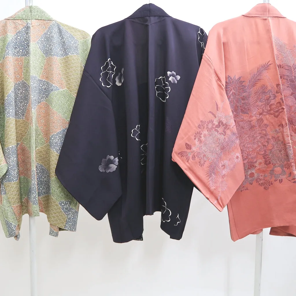 Bundle 15pcs Silk Haori Jacket Wholesale Bulk Free Shipping #633