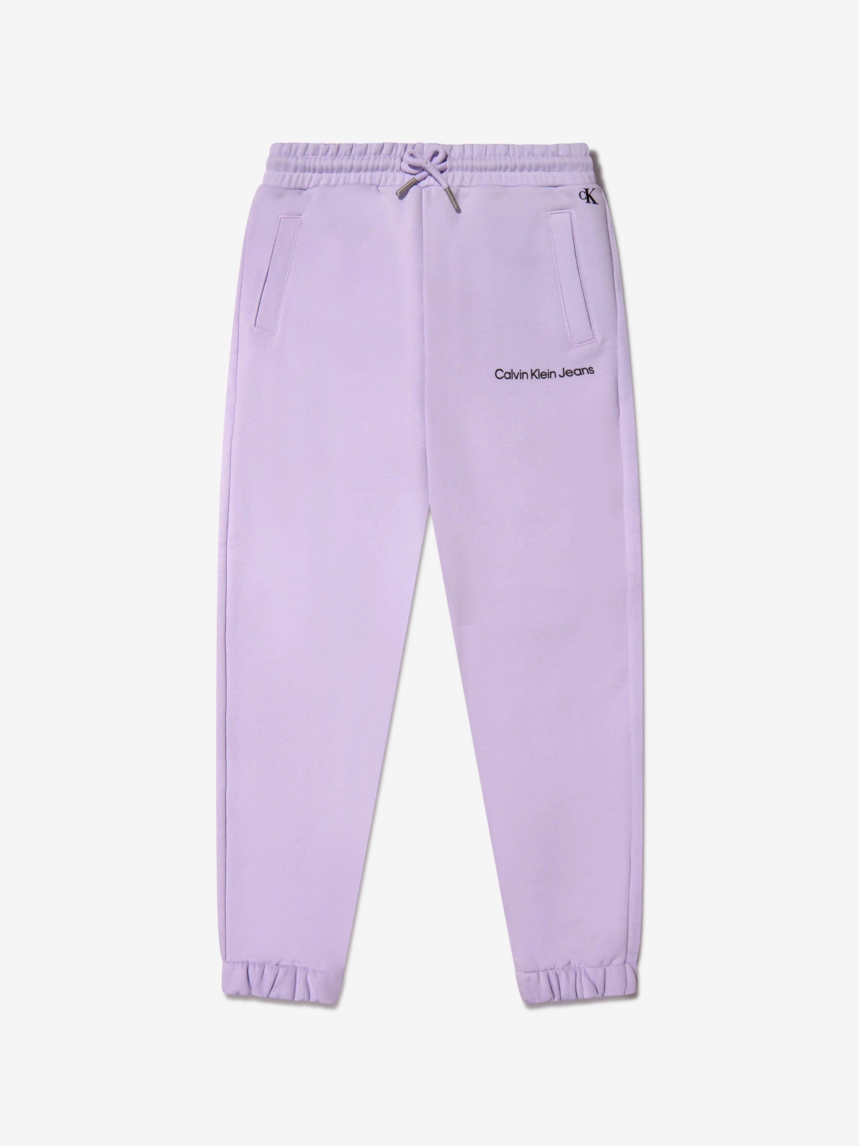 Calvin Klein Girls Organic Cotton Logo Joggers