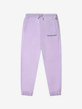 Calvin Klein Girls Organic Cotton Logo Joggers