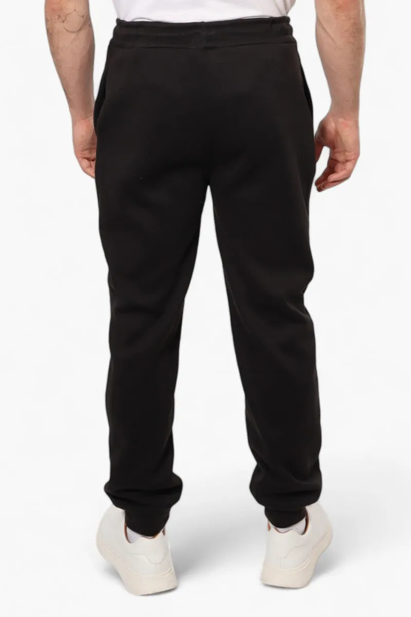 Canada Weather Gear Solid Tie Waist Joggers - Black