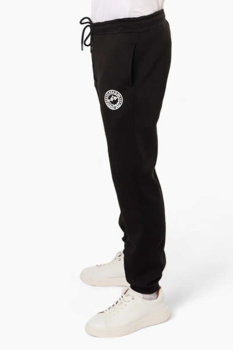 Canada Weather Gear Solid Tie Waist Joggers - Black