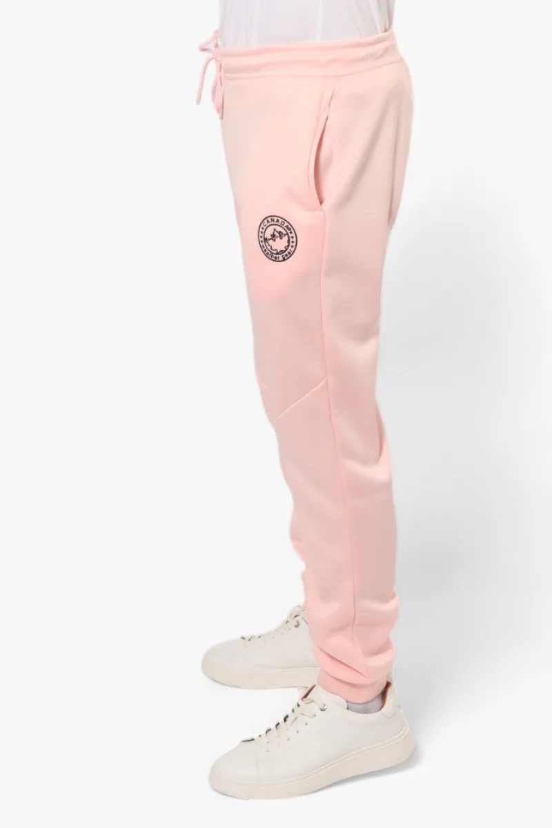 Canada Weather Gear Solid Tie Waist Joggers - Pink