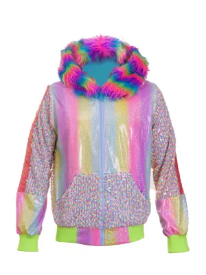 Candy Club  | Deluxe Disarray Sequin Hoodie | Unisex