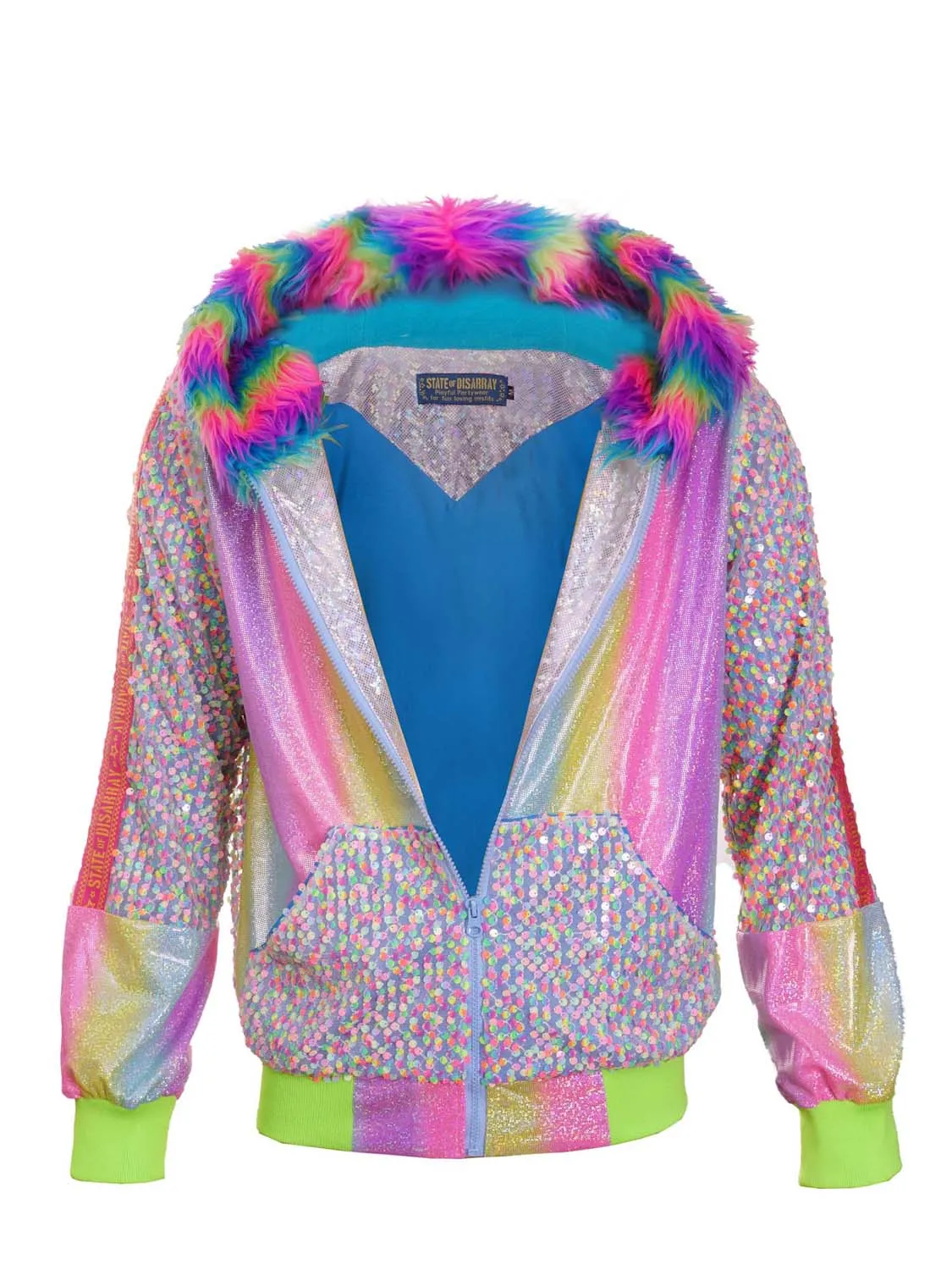 Candy Club  | Deluxe Disarray Sequin Hoodie | Unisex