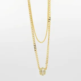 Cathy Crystal Necklace M13