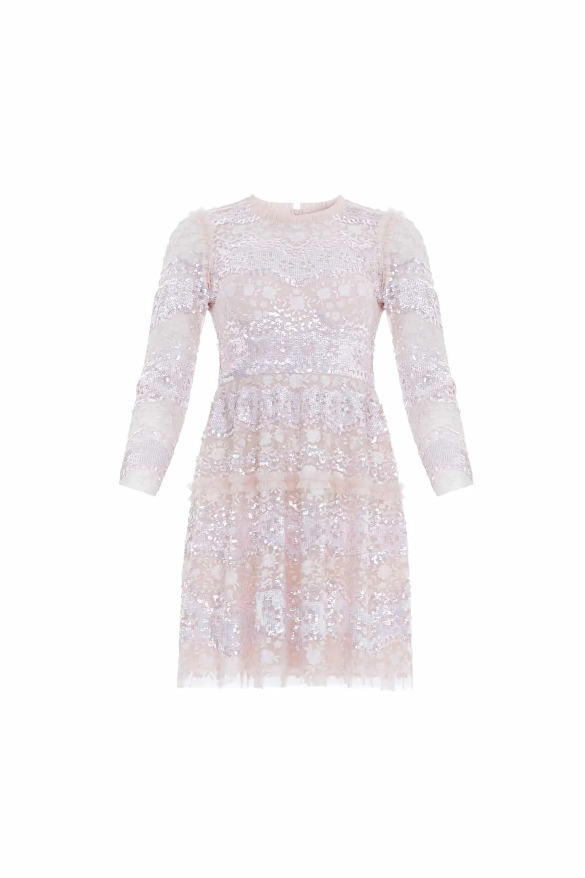 Chantilly Sequin Micro Mini Dress