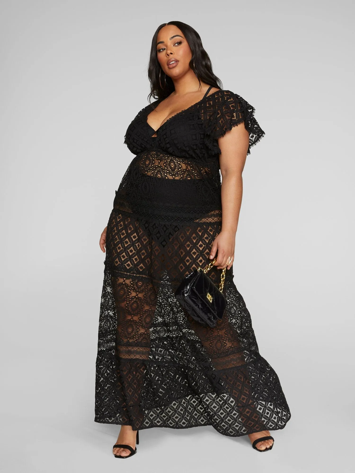 Claire Lace Maxi Dress