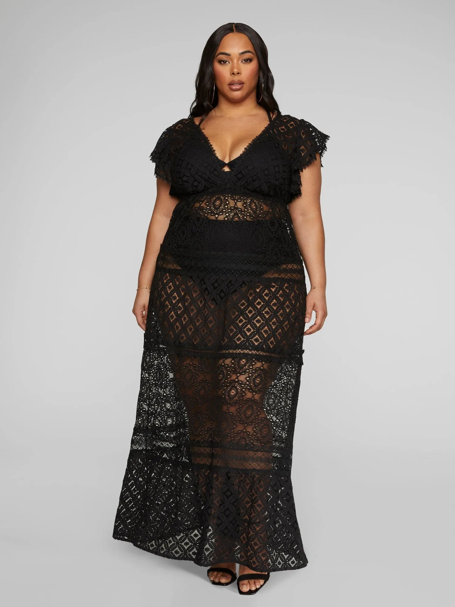 Claire Lace Maxi Dress