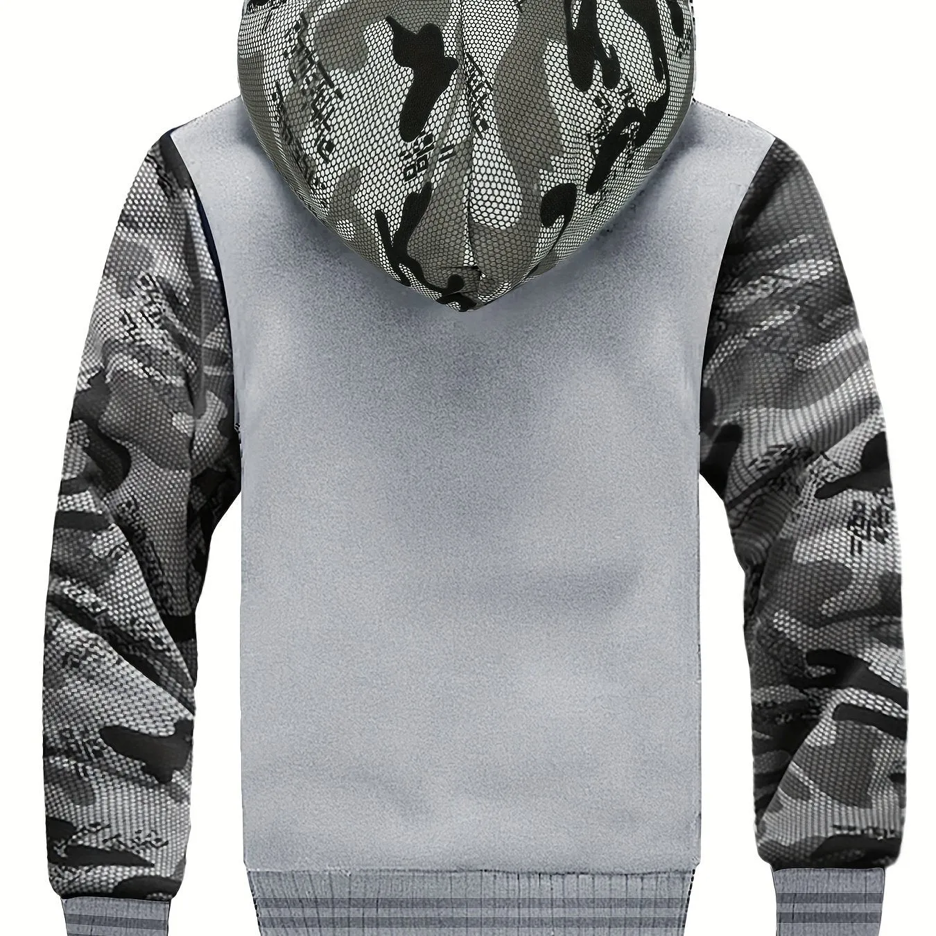 Cozy Mens Hooded Fleece Jacket Perfect FallWinter Essential