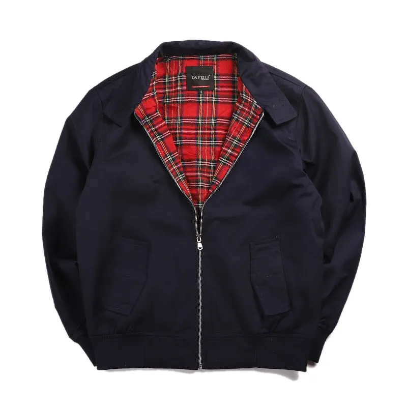 Dafeili Autumn Inner Plaid Jacket