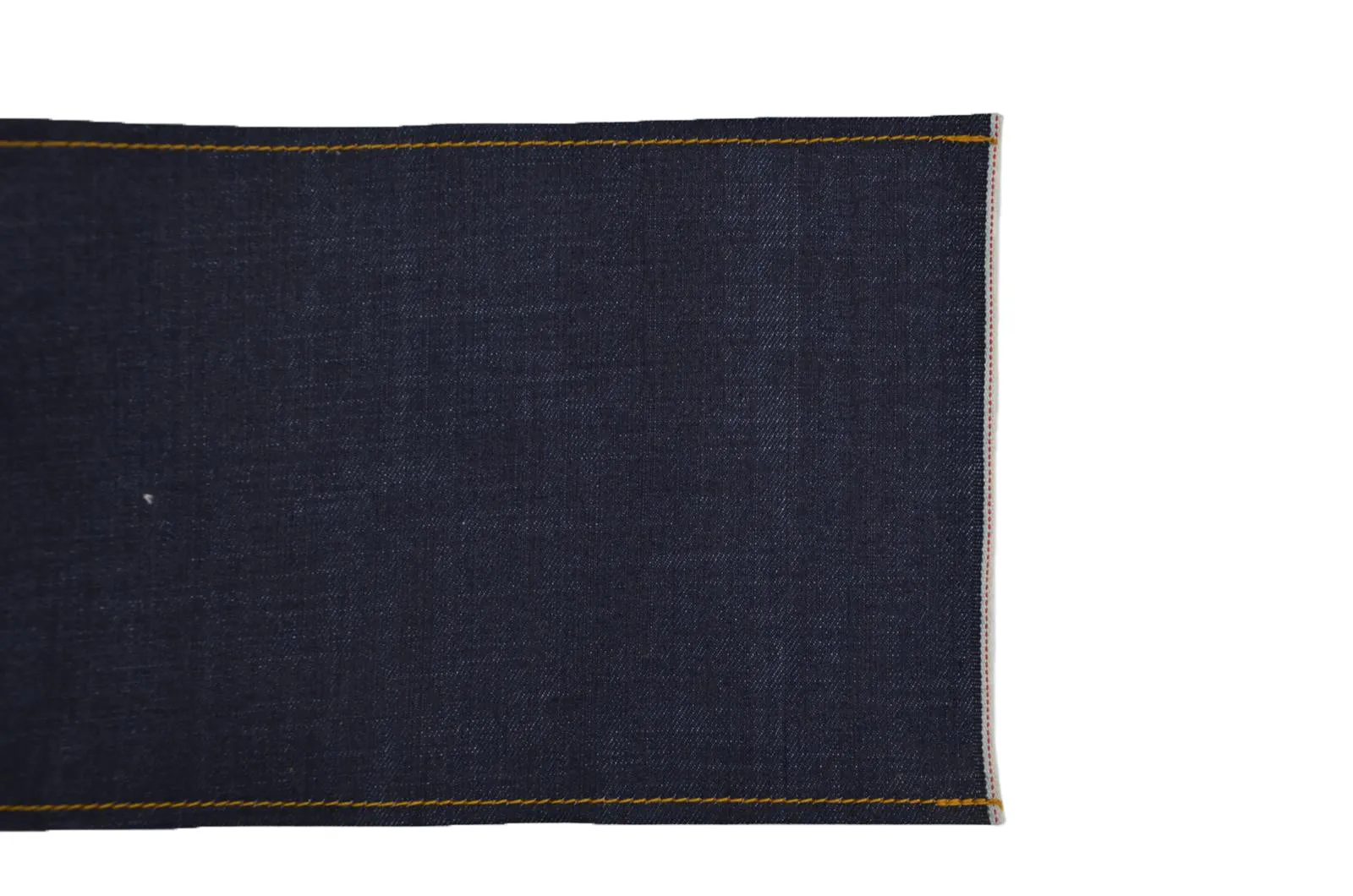 DEEP INDIGO STRETCH SELVEDGE DENIM *