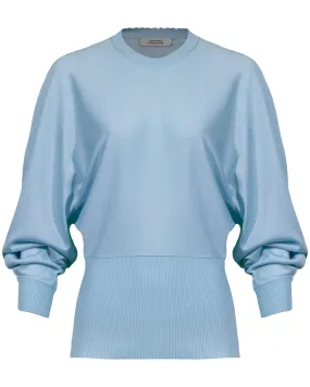 Dorothee Schumacher Essential Ease Pullover Aqua Blue