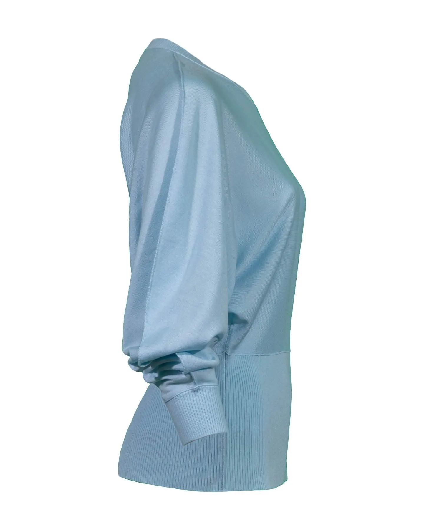 Dorothee Schumacher Essential Ease Pullover Aqua Blue