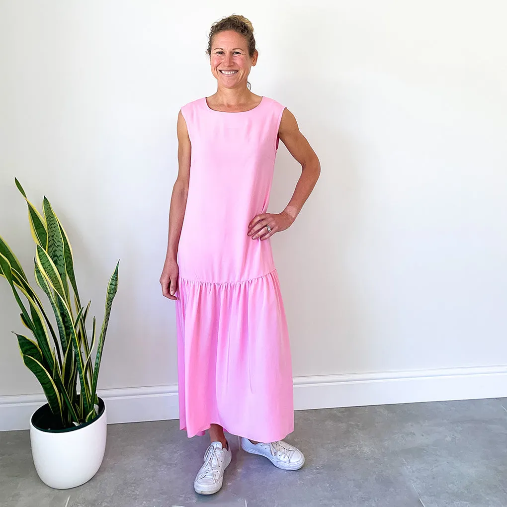 Dress with Full Hem - Pink