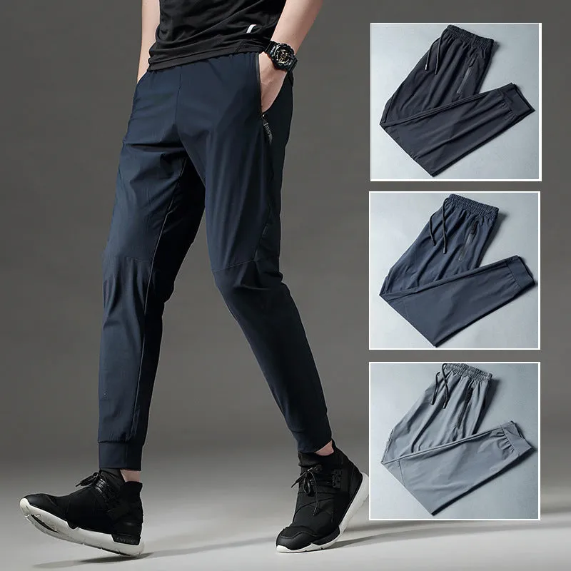 Elastic Fitness Sport Pants For Men