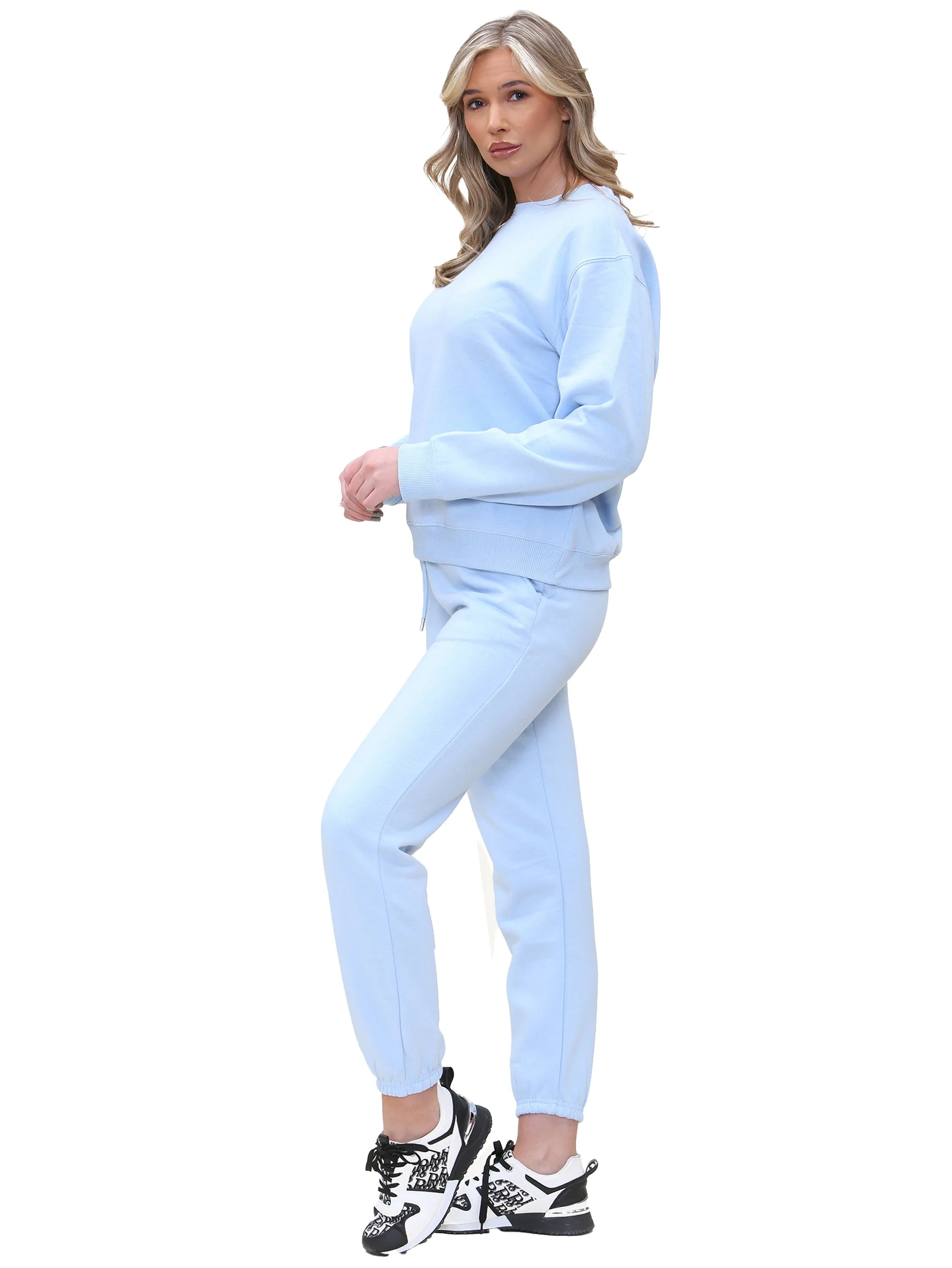 Enzo | Womens Crew Neck Sweatshirt Tracksuit