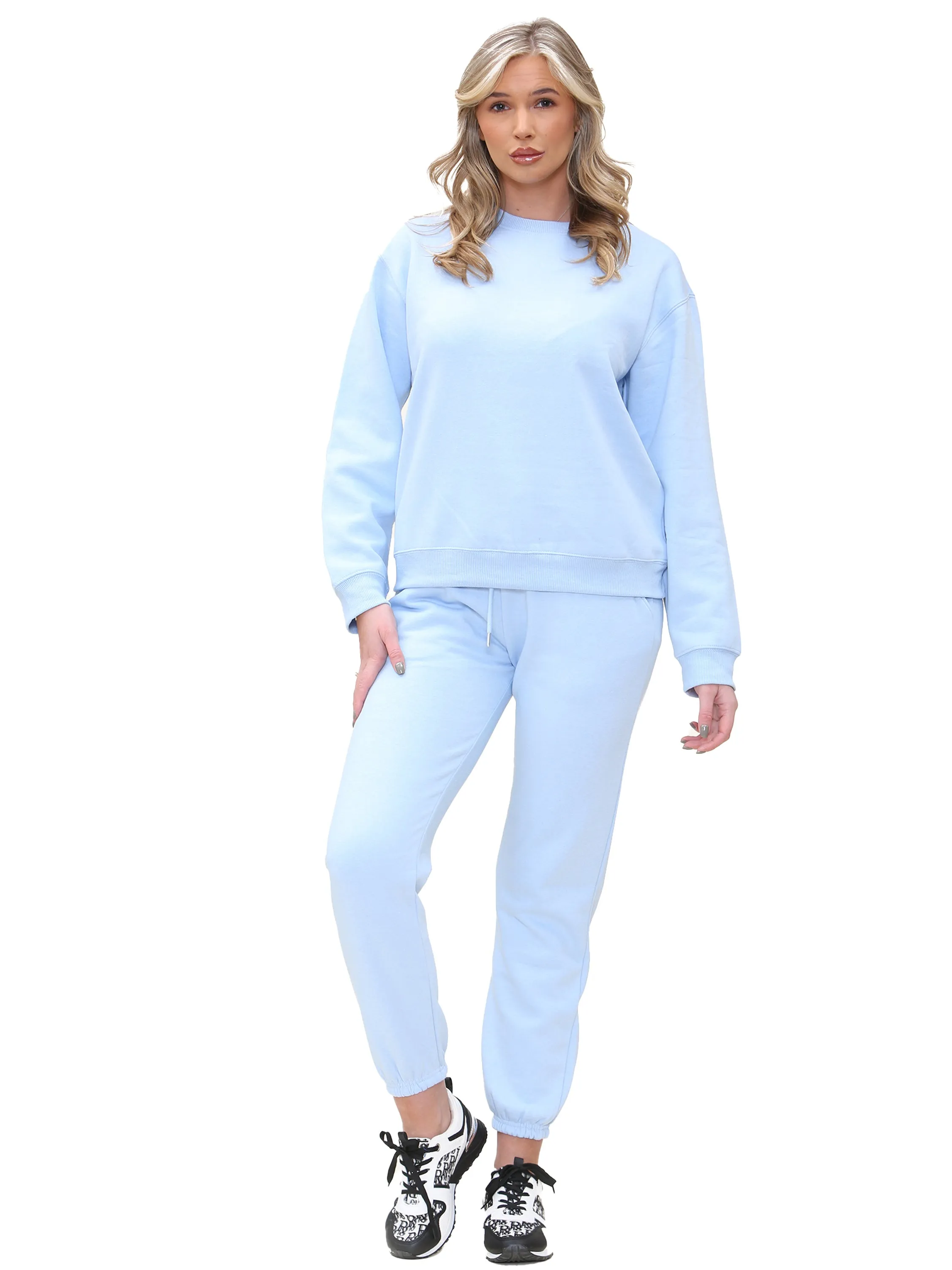 Enzo | Womens Crew Neck Sweatshirt Tracksuit