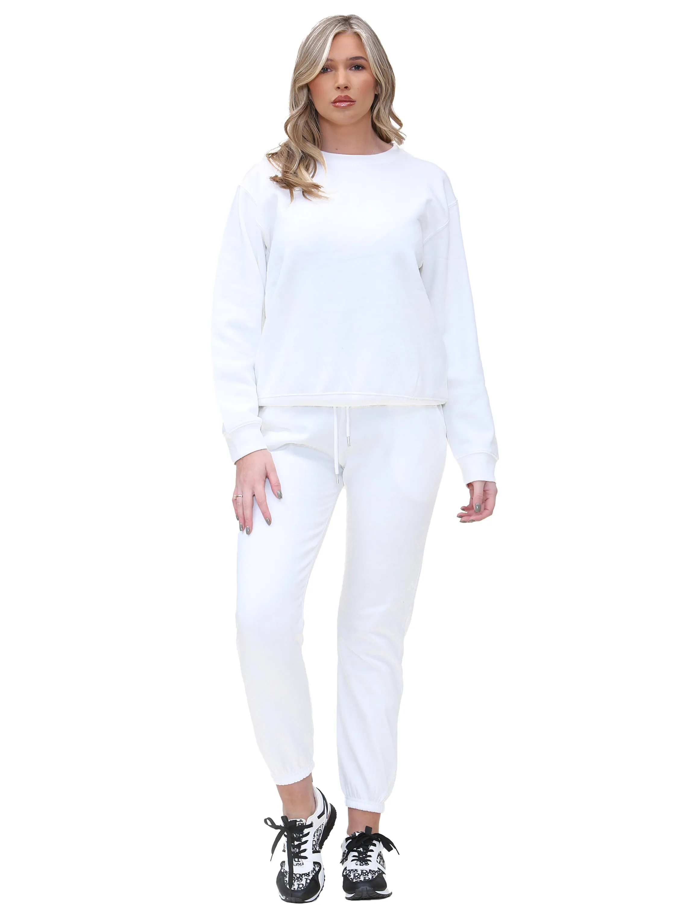 Enzo | Womens Crew Neck Sweatshirt Tracksuit