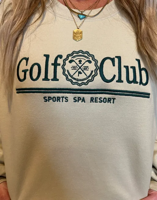 Golf Club Sweatshirt