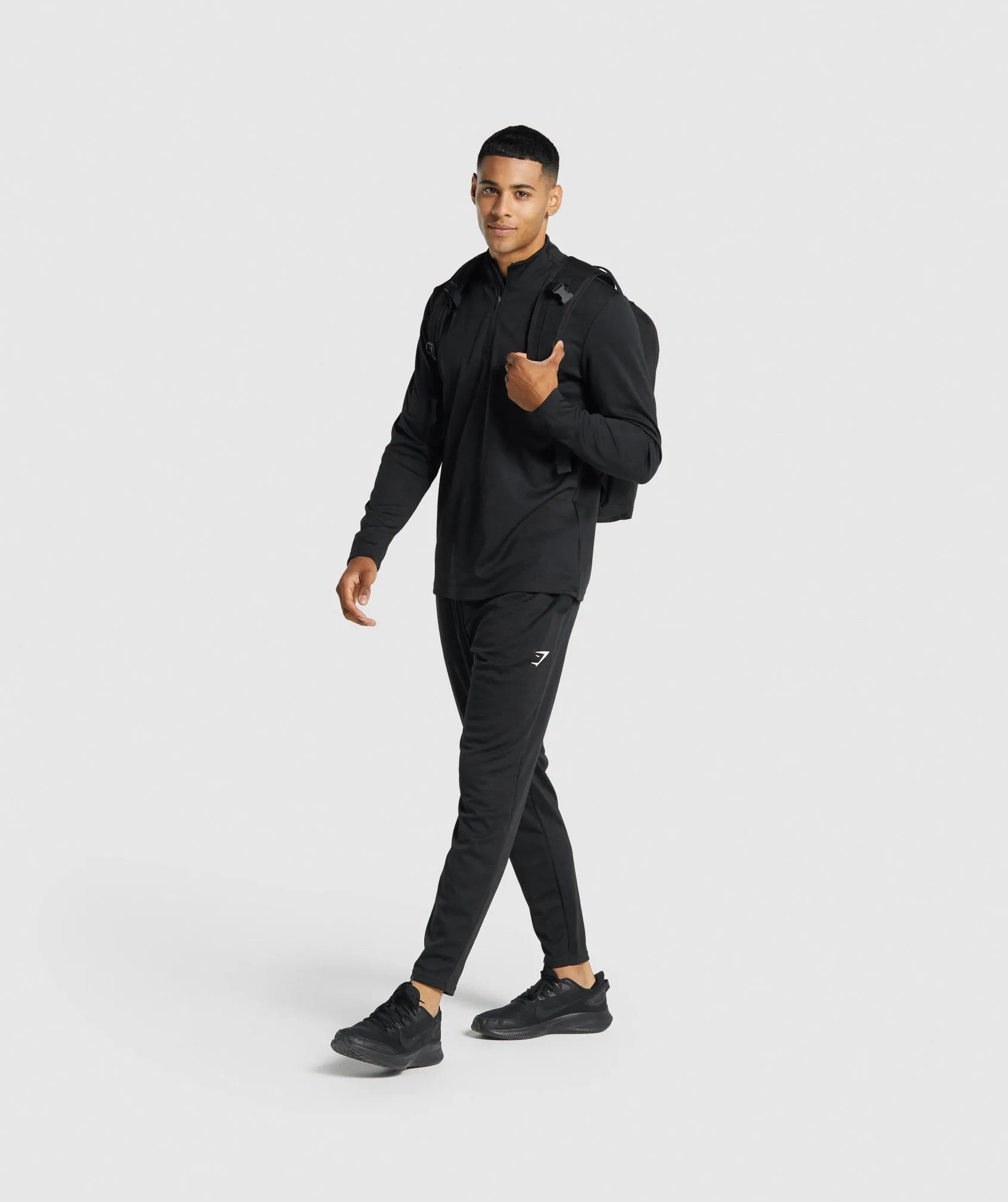 Gymshark Arrival Knit Joggers - Black