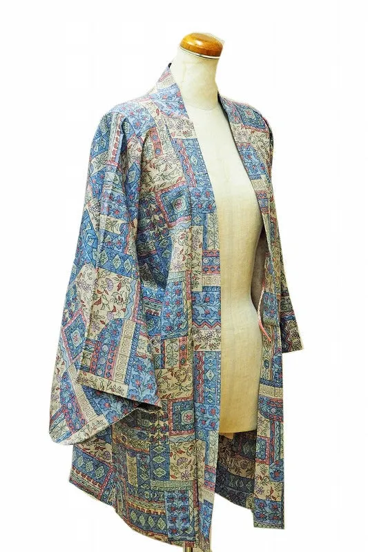 ha0054 haori - haorijJacket -   Japanese vintage jacket silk