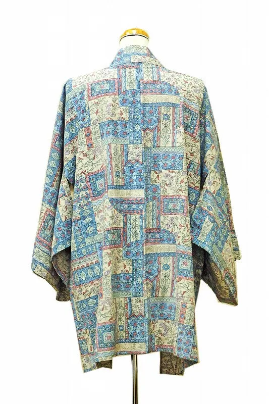 ha0054 haori - haorijJacket -   Japanese vintage jacket silk