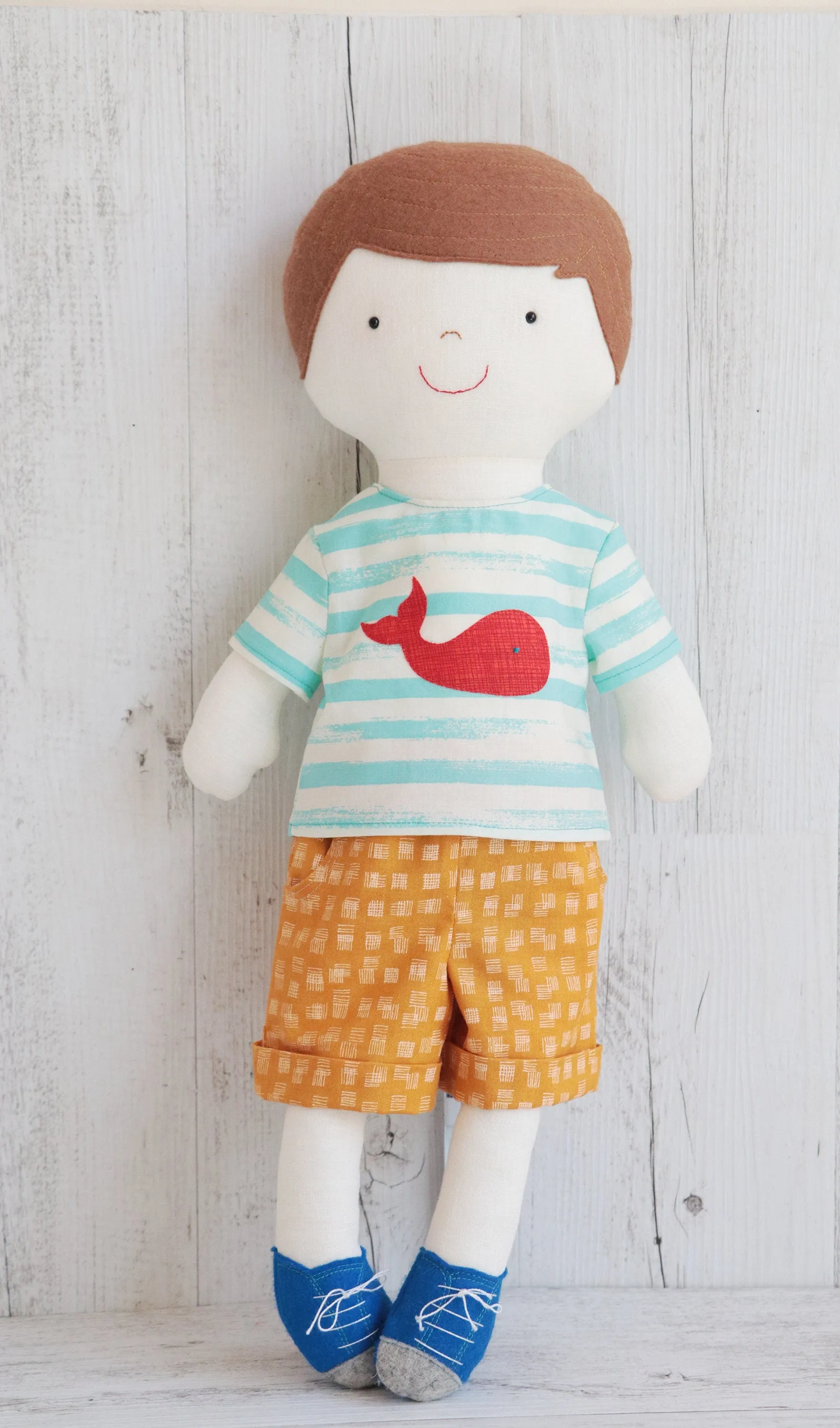 Henry: Boy doll with lots of clothes sewing pattern