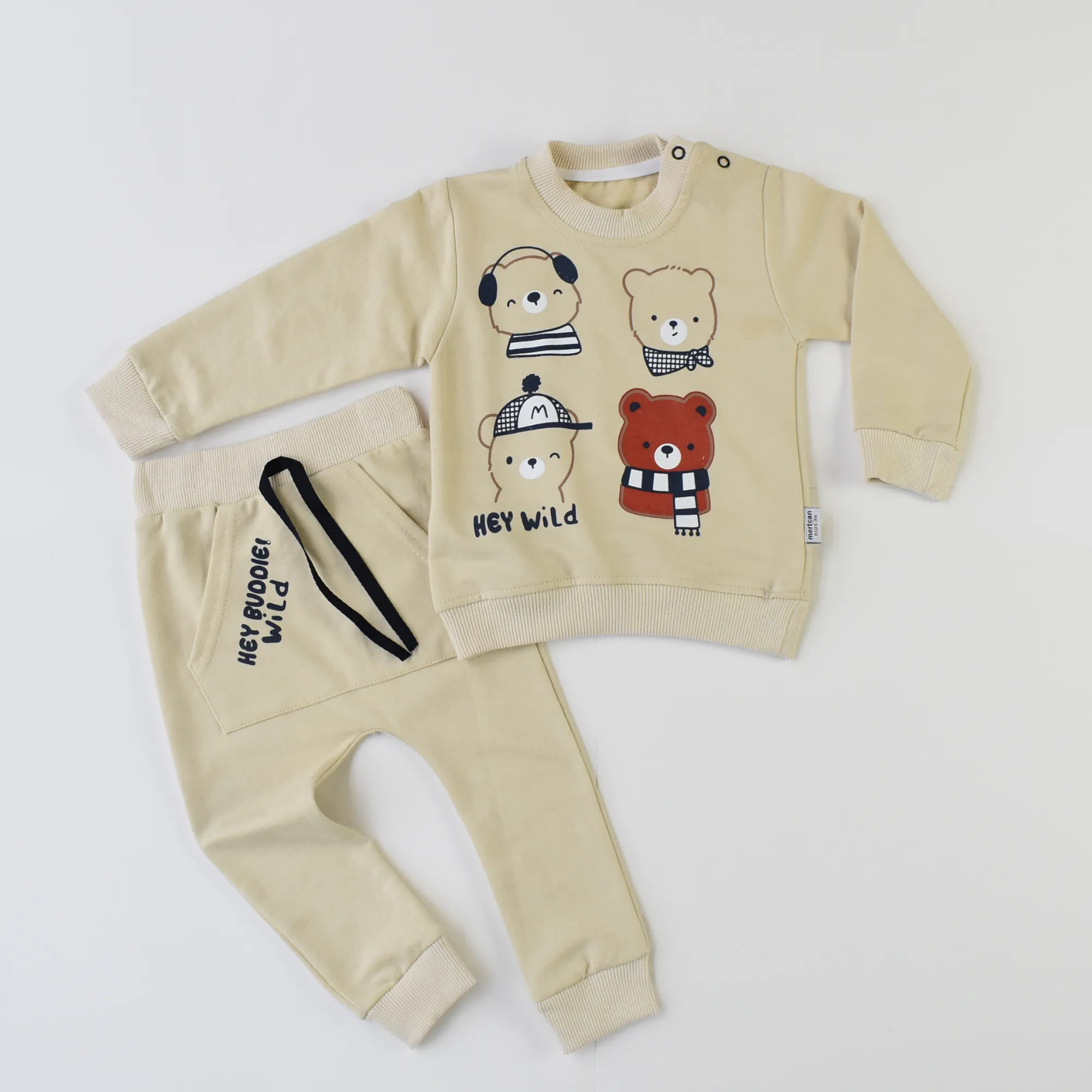 Hey Wild Baby Cotton Set