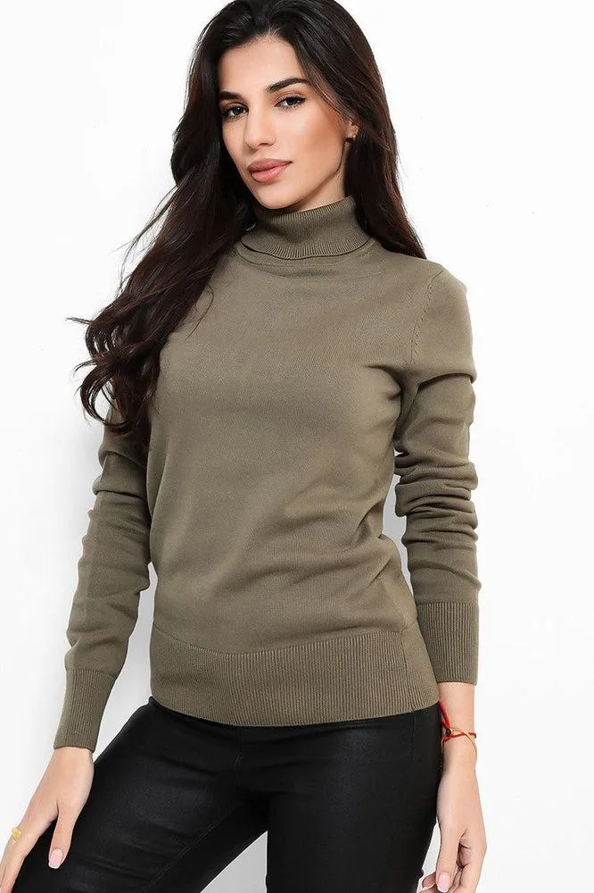 High Turtle Neck Pullover